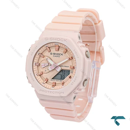 ساعت جیشاک زنانه GMA-S2100 صورتی G-shock-6395-L