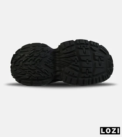 کفش کتانی مردانه مشکی آبی BALENCIAGA مدل 7656