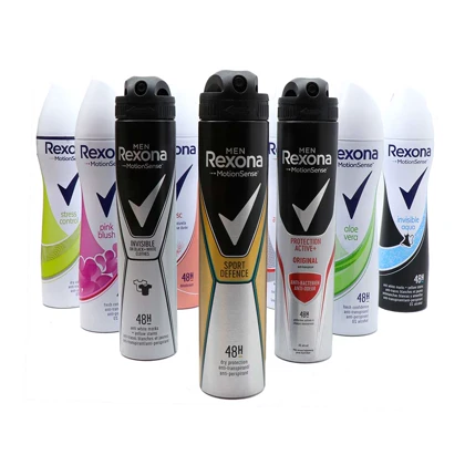 اسپری دئودورانت و ضد تعریق رکسونا مدل Rexona Invisible Aqua