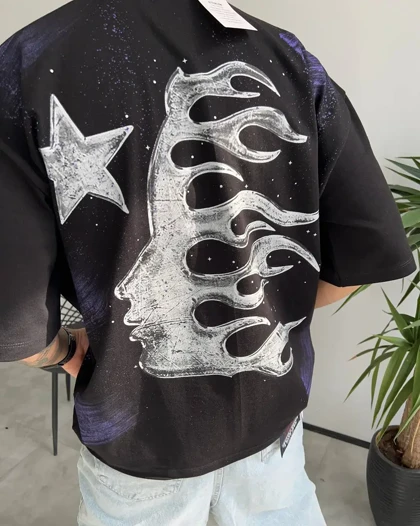 تیشرت HELLSTAR مشکی