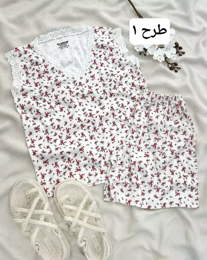 ست تاپ وشلوارک پنج طرح کد5775
