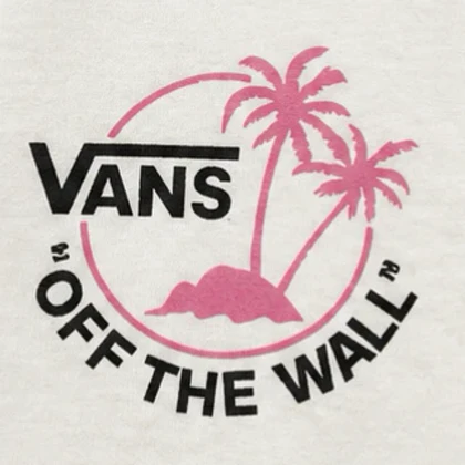 تیشرت ونس کلاسیک سفید/Vans Classic Mini Dual Palm II T-Shirt