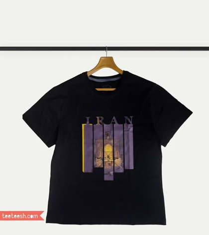 تیشرت مشکی طرح بازار