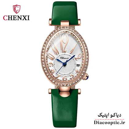 ساعت مچی زنانه چرم برند چنکسی مدل DO-CHENXI 326