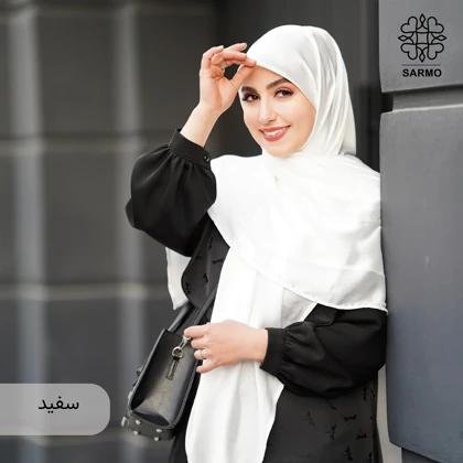 روسری ساتن ابریشم نفیس