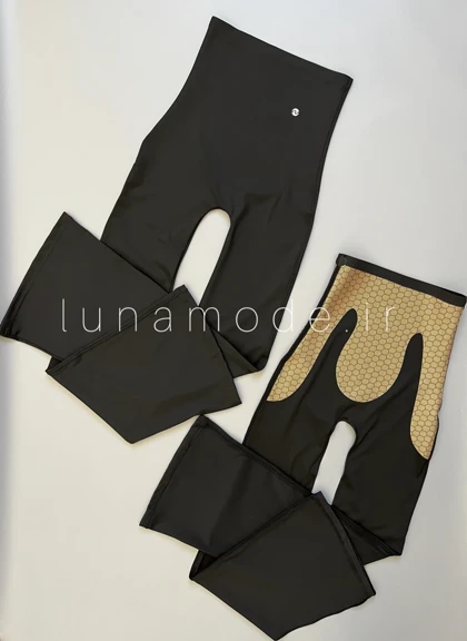 لگ بوتکات (دمپا) فلامنت زنانه تک‌رنگ مشکی