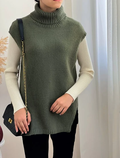 جلیقه بافت کد 2114