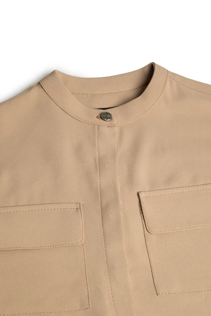 شومیز کرپ - 3140