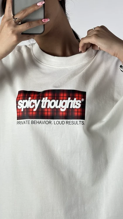 تیشرت باکسی Spicy کد 1400286