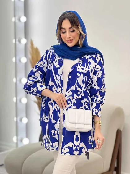 شومیز طرح دار آتیلا