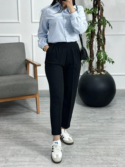 شلوار مام پشت کش