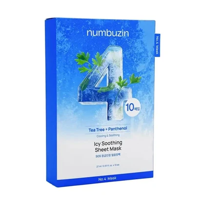 ماسک ورقه ای تسکین دهنده یخی مامبوزین_numbuzin
