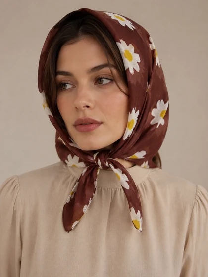 مینی اسکارف بابونه