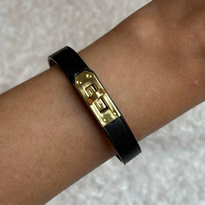 دستبند چرم طرح هرمس