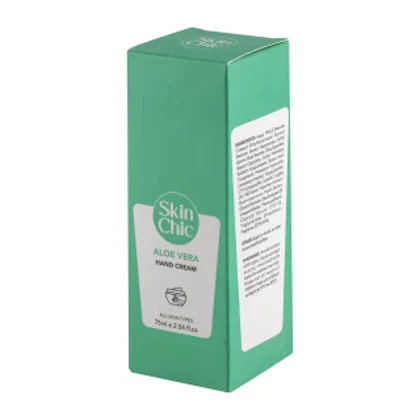 کرم دست آلوئه ورا اسکین شیک Skin Chic حجم 75 میلی لیتر