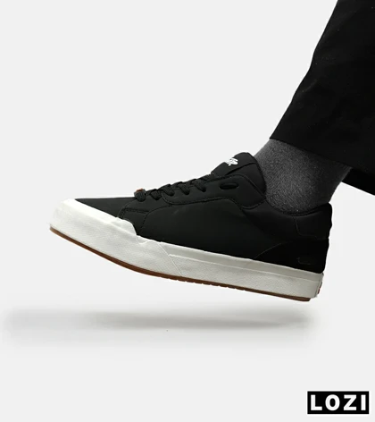 کفش اسنیکرزمردانه مشکی سفید PULL& BEAR