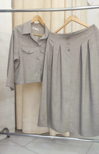 کت دامن زنانه شانتون