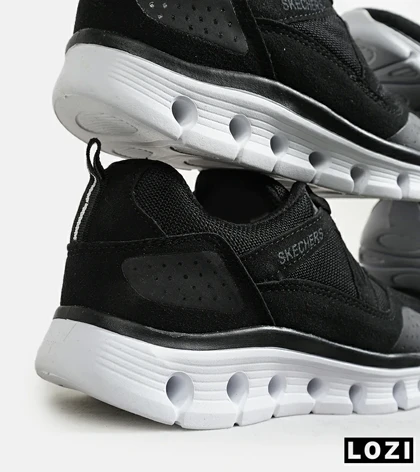 کفش کتانی طبی زنانه و مردانه مشکی SKECHERS element 2.0 مدل 6379