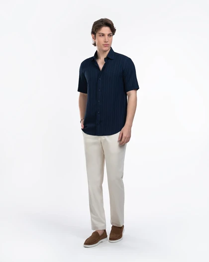 پیراهن مردانه آستین کوتاه کد M0102