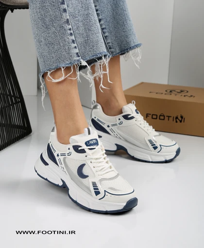 کتانی زنانه گلدن LVN LOVE