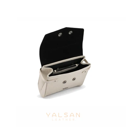 کیف دوشی و دستی زنانه چرم یلسان مدل ماژولار ستا کد 214-MC