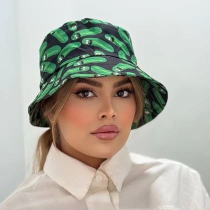کلاه باکت طرحدار