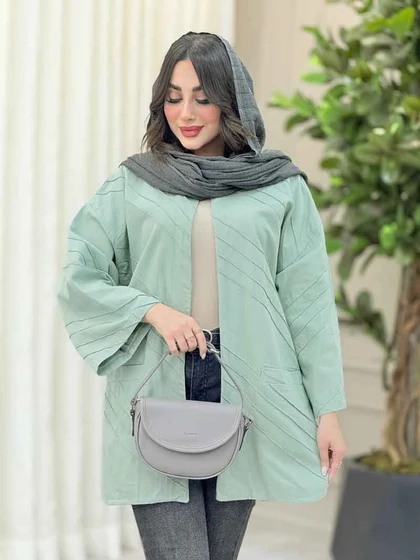 مانتو برش‌دار بغل چاک