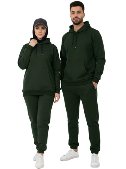 ست هودی و شلوار پنبه سه نخ 20042