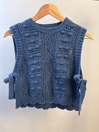 ژیله بافت سورمه ای