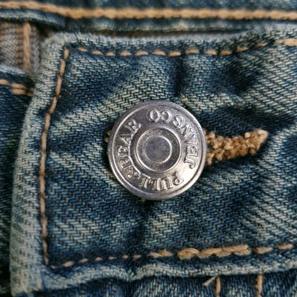 شلوار جین یونیسکس بگ استایل از pull & bear کد 316