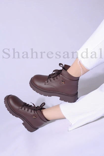 نیم بوت زنانه دکمه