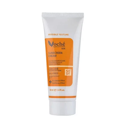 کرم ضد آفتاب SPF50 وچه مناسب پوست چرب و مستعد آکنه 40 میل