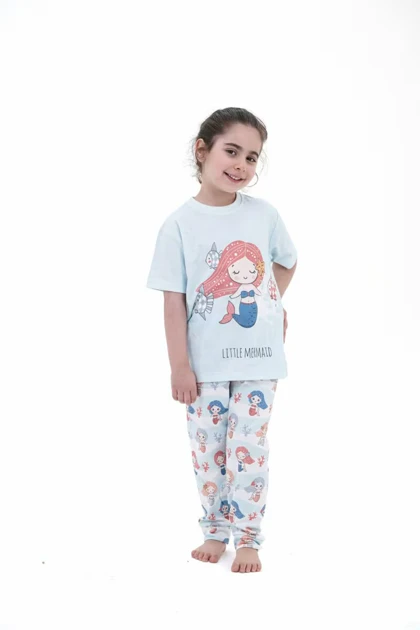 تیشرت شلوار بچگانه ماهی و پری