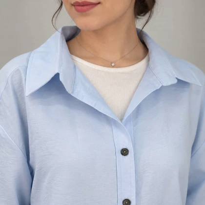 شومیز شبنم آبی