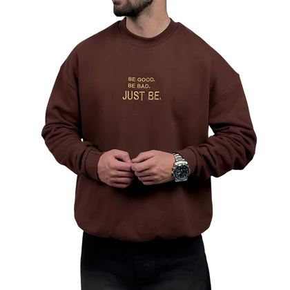 دورس مردانه قهوه ای سه نخ طرح JUST BE