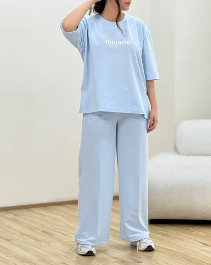 ست تیشرت و شلوار گلکسی آرسا