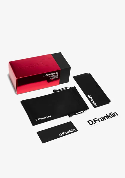 عینک آفتابی دی فرانکلین مدل D.franklin Tsunami Red Chrome / Red Revo