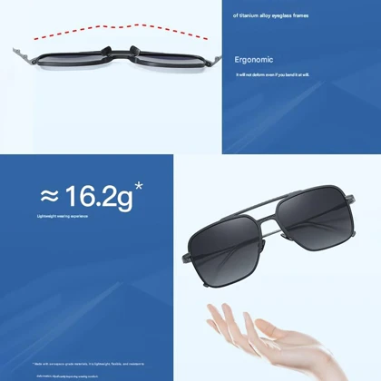عینک آفتابی مردانه کارن بازار Karen Bazaar مدل B9703 پلاریزه UV400