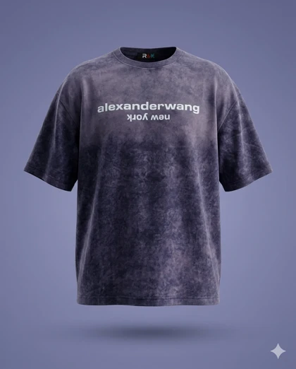 تیشرت سایز بزرگ Alexander سرمه ای پارچه دورس سنگشور