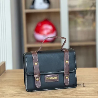 کیف دوشی چرم دخترانه JIASHIQING