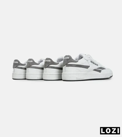 کفش کتانی کژوال سفید طوسی زنانه Reebok CLUB