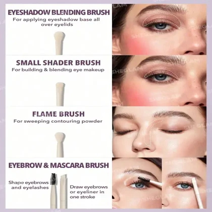 ست براش حرفه‌ای شیگلمSHEGLAM