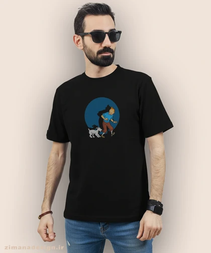 تیشرت مردانه و زنانه طرح تن تن کد 951