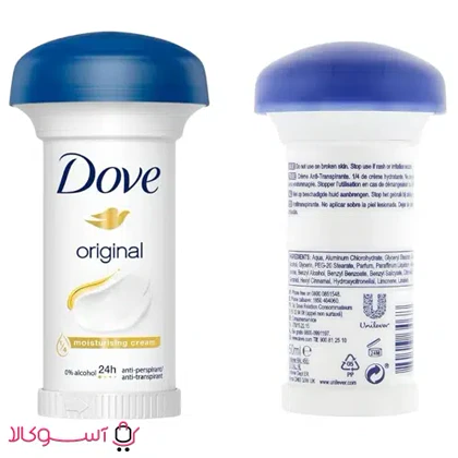 مام ضد تعریق داو مدل قارچی moisturising cream حجم 50 میل