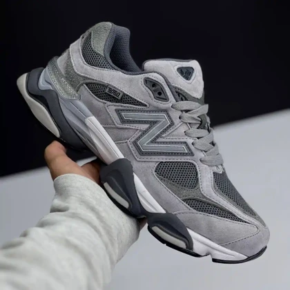 کتانی نیوبالانس 9060 طوسی New Balance 9060 Gray