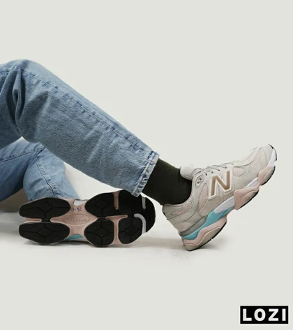 کفش کتانی کرم NEW BALANCE 9060