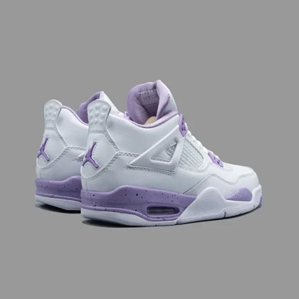 نایکی ایرجردن 4 اورئو بنفش Nike Air Jordan 4 Purple Oreo