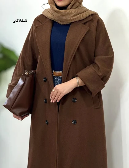 پالتو فوتر بلند آستردار آیسو دلبر 1