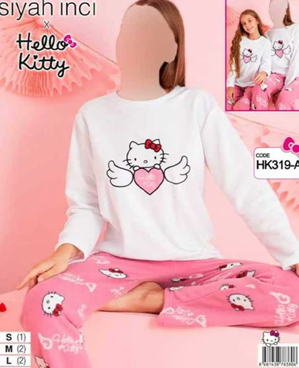 بلوز و شلوار زنانه هلو کیتی کد HK-319