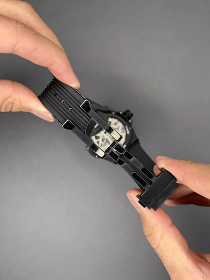 ساعت مچی اوبلو جمجمه‌ای تمام مشکی Hublot MP-09 Tourbillon Fullblack